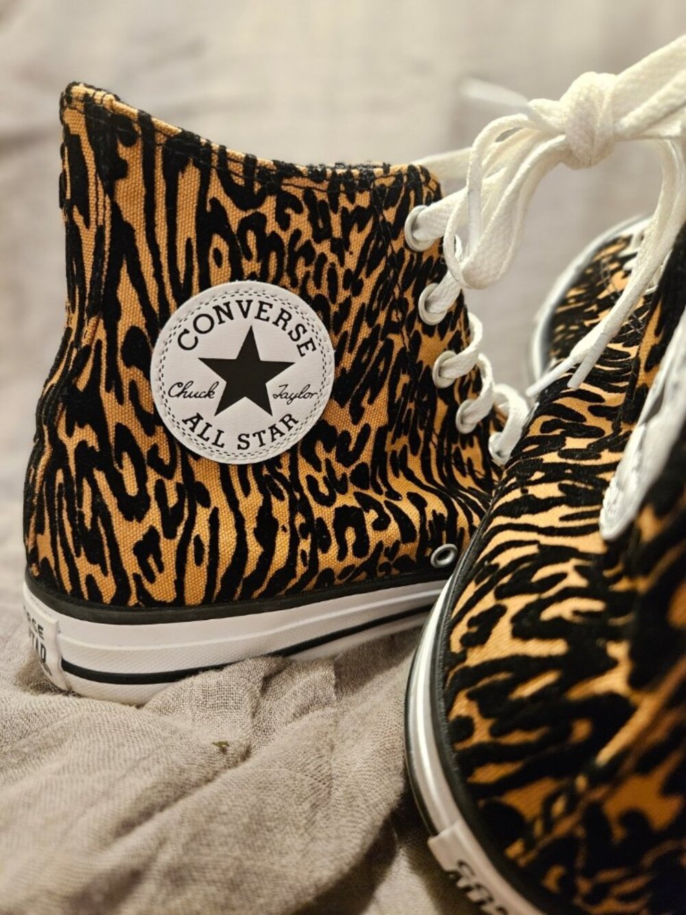 Converse Chuck Taylor All Star Leopard High Top Shoes